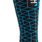 45NRTH Lumi Midweight Knee High Wool Sock - 11", Blue, Small