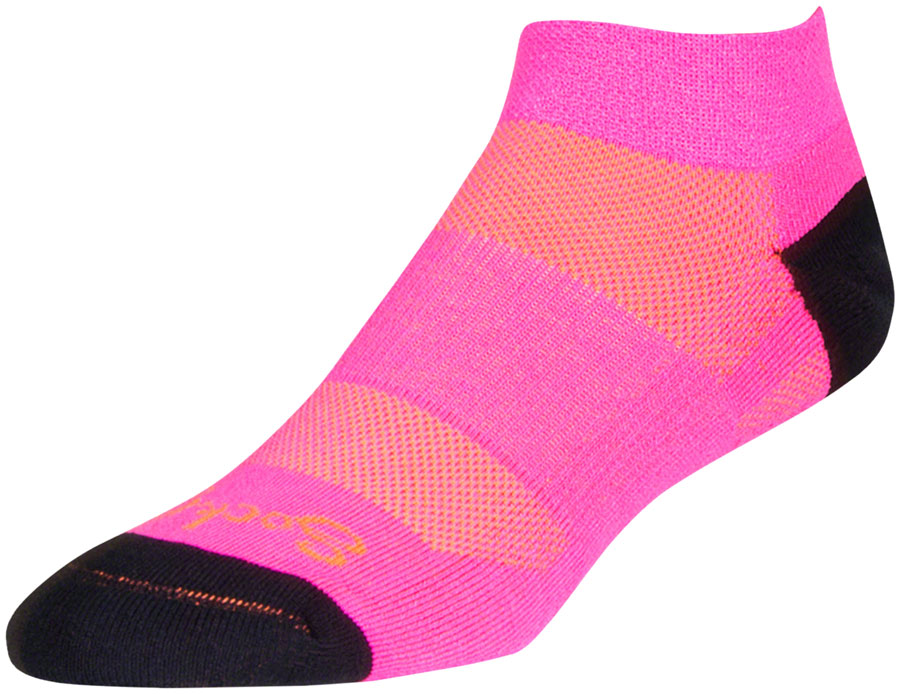 SockGuy Classic Bubblegum Socks - 1 inch, Pink, Women's, Small/Medium