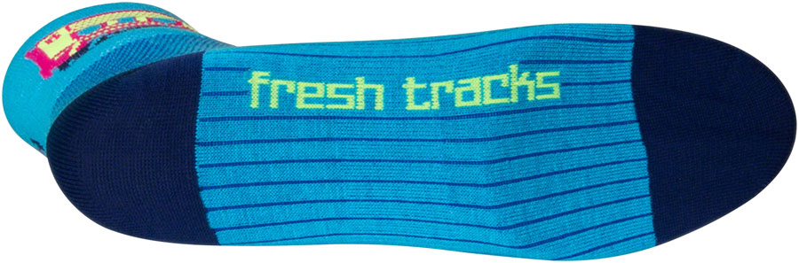 SockGuy Classic Mixtape Socks - 3 inch, Blue/Pink, Small/Medium