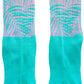 Fist Handwear The Palm Crew Sock - Green/Pink, Large