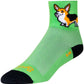SockGuy Classic Ernie Socks - 3 inch, Green, Small/Medium