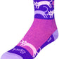SockGuy Classic Pounce Socks - 3 inch, Purple, Large/X-Large