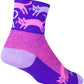 SockGuy Classic Pounce Socks - 3 inch, Purple, Small/Medium