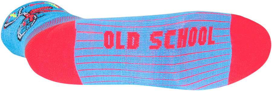 SockGuy Classic Trike Socks - 4 inch, Blue/Red, Small/Medium