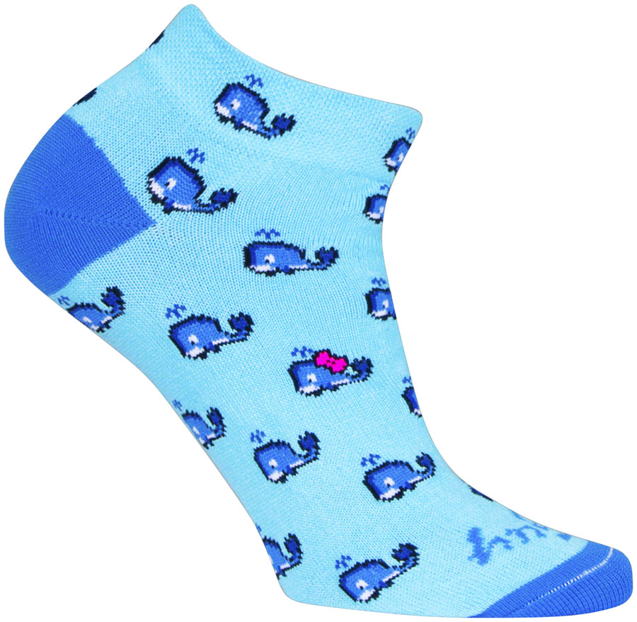 SockGuy Classic Pod Socks - 1 inch, Blue, Women's, Small/Medium