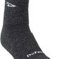 DeFeet Woolie Boolie D-Logo Socks - 4 inch, Charcoal, Medium