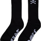 Fist Rodger Crew Socks - Small/Medium