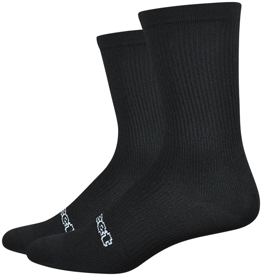 DeFeet Evo Classique Socks - 6 inch, Black, X-Large