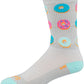 SockGuy Crew Glazed Socks - 5 inch, Gray, Small/Medium
