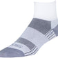SockGuy SGX Salt Socks - 2.5 inch, White/Gray, Large/X-Large