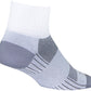 SockGuy SGX Salt Socks - 2.5 inch, White/Gray, Large/X-Large