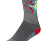 SockGuy Crew Kat-Fu Socks - 6 inch, Gray, Small/Medium