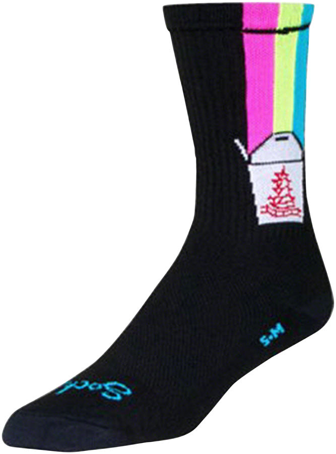 SockGuy Crew Magic Box Socks - 6 inch, Black, Large/X-Large