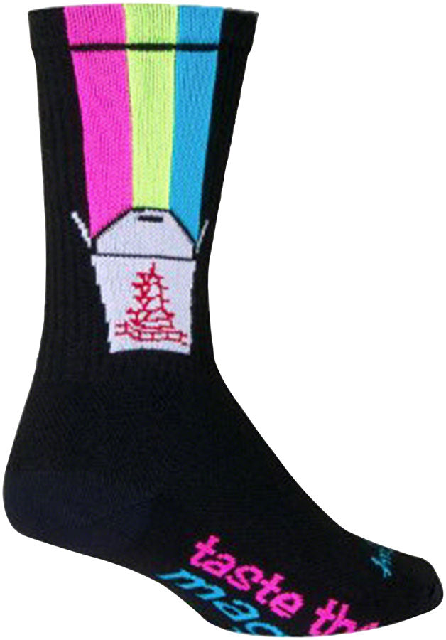 SockGuy Crew Magic Box Socks - 6 inch, Black, Large/X-Large