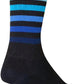 SockGuy SGX Deep Socks - 6 inch, Black/Blue, Large/X-Large