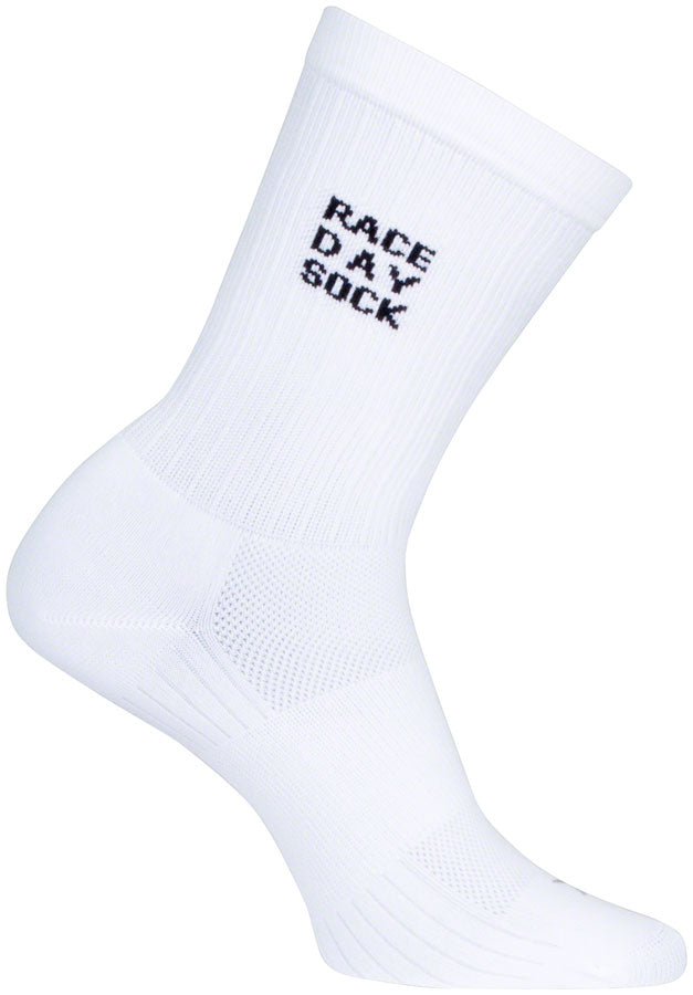 SockGuy SGX Generic Socks - 6 inch, White, Small/Medium