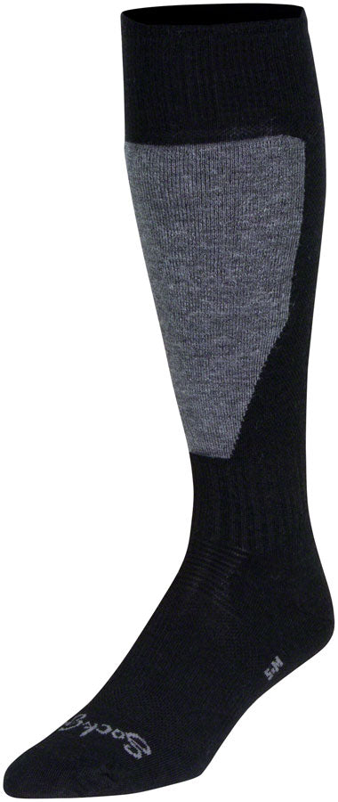 SockGuy Mountain Flyweight Wool Socks - 12 inch, Elite, Small/Medium