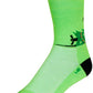 SockGuy Merry Catmas Crew Socks - 6 inch, Green/Black, Large/X-Large