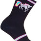 SockGuy Dark Magic Crew Socks - 6 inch, Black/Multi, Small/Medium