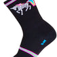 SockGuy Dark Magic Crew Socks - 6 inch, Black/Multi, Small/Medium