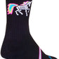 SockGuy Dark Magic Crew Socks - 6 inch, Black/Multi, Small/Medium