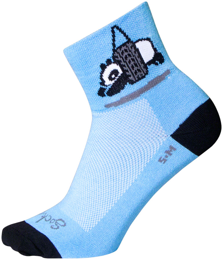 SockGuy Humpday Classic Socks - 3 inch, Blue/Multi, Small/Medium