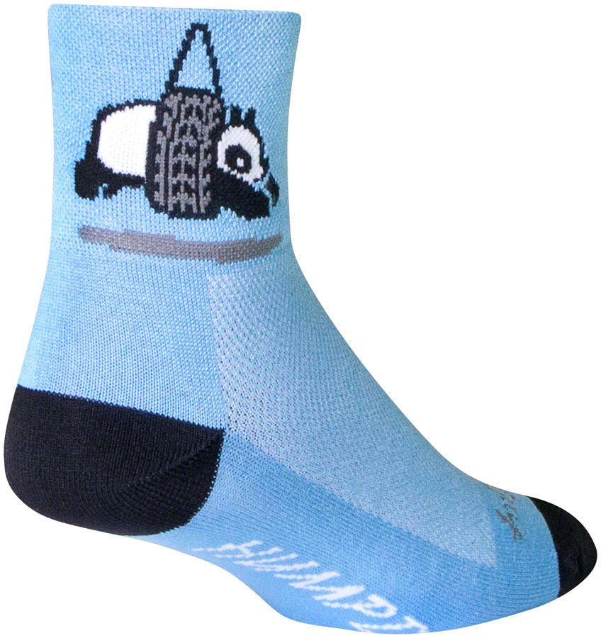 SockGuy Humpday Classic Socks - 3 inch, Blue/Multi, Small/Medium
