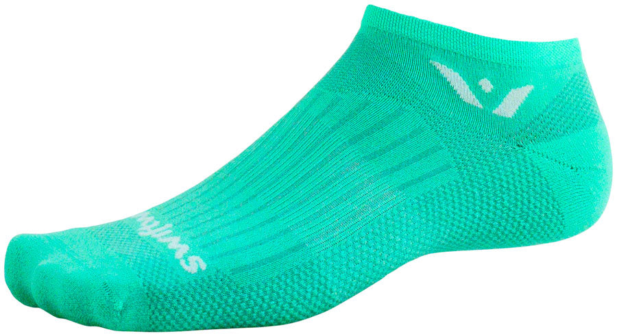 Swiftwick Aspire Zero Socks - No Show, Agave Green, Small
