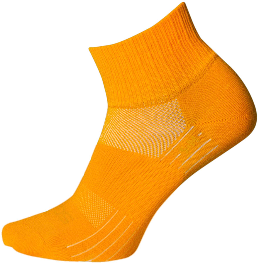 SockGuy Gold Sugar SGX Socks - 2.5 inch, Gold, Small/Medium