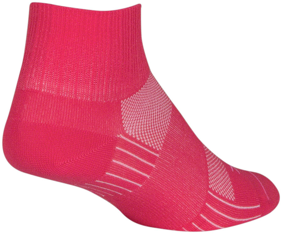 SockGuy Pink Sugar SGX Socks - 2.5 inch, Pink, Large/X-Large