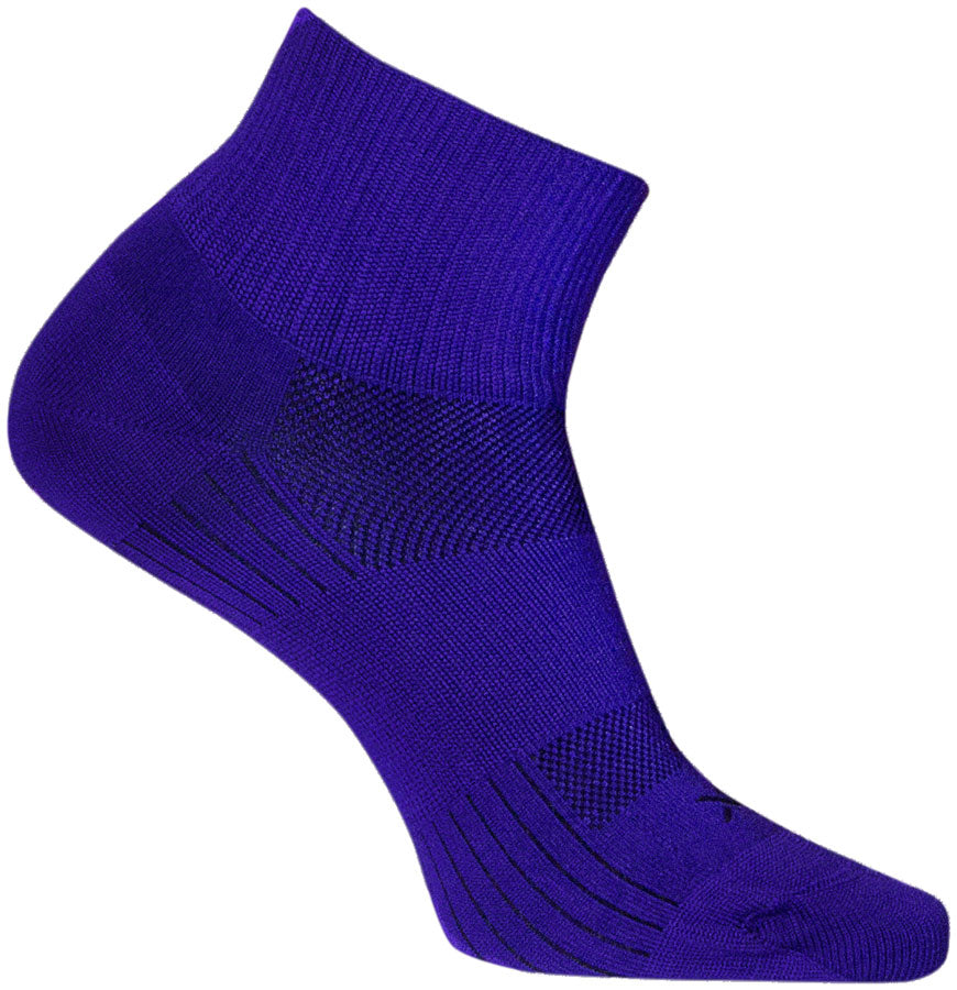 SockGuy Purple Sugar SGX Socks - 2.5 inch, Purple, Small/Medium