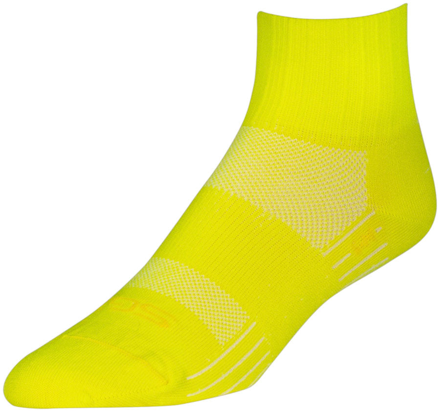 SockGuy Yellow Sugar SGX Socks - 2.5 inch, Yellow, Small/Medium