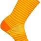 SockGuy Gold Stripes SGX Socks - 6 inch, Gold, Large/X-Large