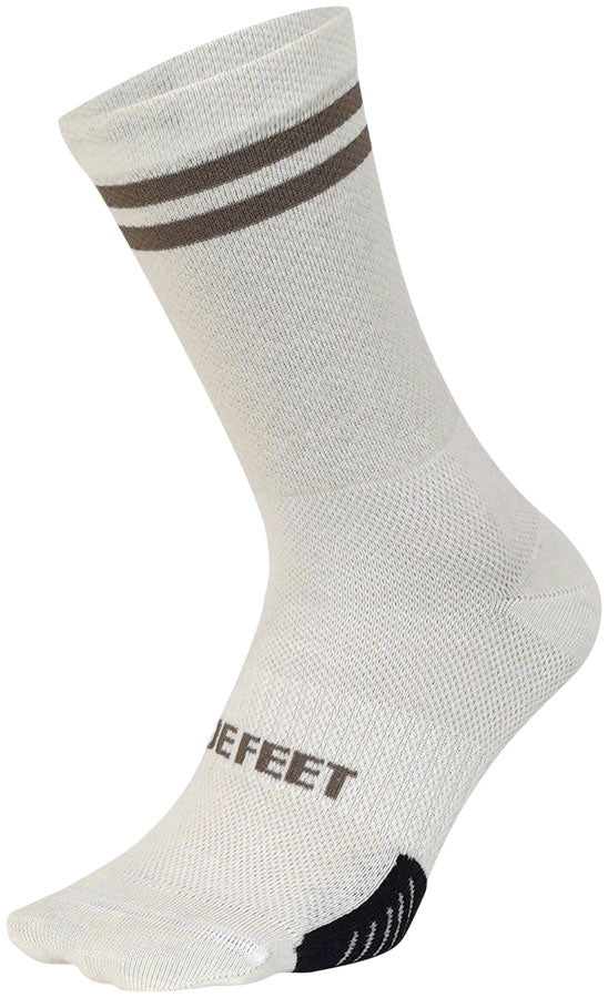 DeFeet Cyclismo Wool Blend Socks -  6 inch, Natural/Khaki, X-Large