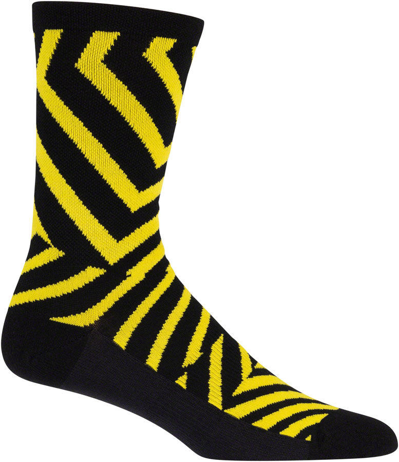 45NRTH Dazzle Lightweight Wool Socks - Yellow, Small