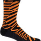 45NRTH Dazzle Midweight Wool Sock - Orange, Large