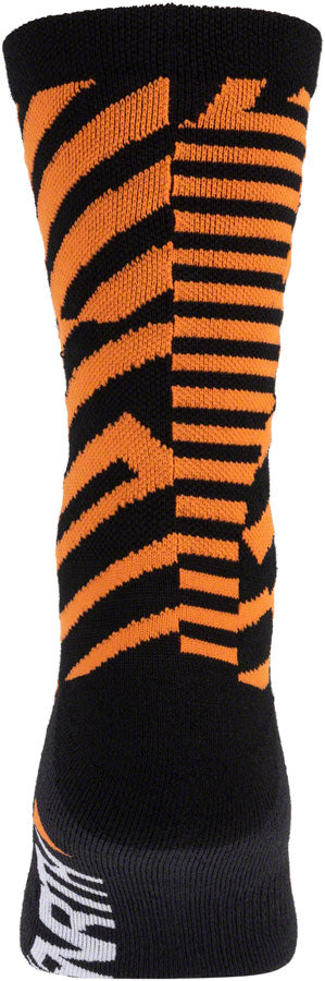 45NRTH Dazzle Midweight Wool Sock - Orange, Large