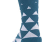 45NRTH Morph Midweight Wool Sock - Teal, Medium