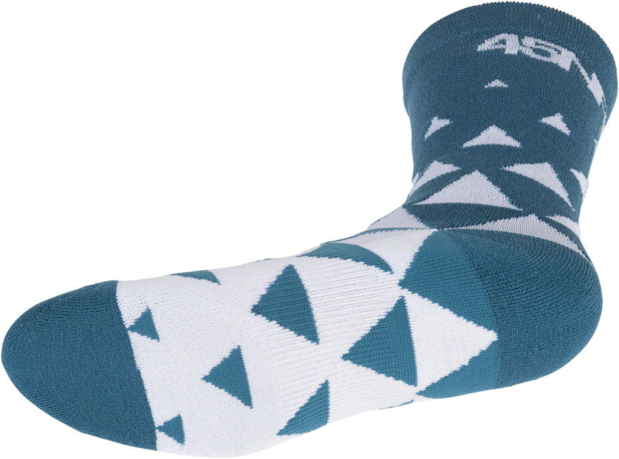 45NRTH Morph Midweight Wool Sock - Teal, Small