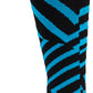 45NRTH Dazzle Midweight Knee Wool Sock - Blue, Small