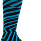 45NRTH Dazzle Midweight Knee Wool Sock, Blue, Large