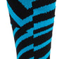45NRTH Dazzle Midweight Knee Wool Sock, Blue, Large
