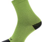 GORE C3 Dot Mid Socks - Neon Yellow/Black, 6.7" Cuff, Fits Sizes 6-7.5
