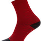 GORE C3 Dot Mid Socks - Red/Black, 6.7" Cuff, Fits Sizes 8-9.5