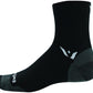 Swiftwick Pursuit Four Ultralight Socks - 4 inch, Black, Medium
