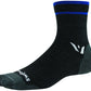 Swiftwick Pursuit Four Ultralight Socks - 4 inch, Coal Blue, Small