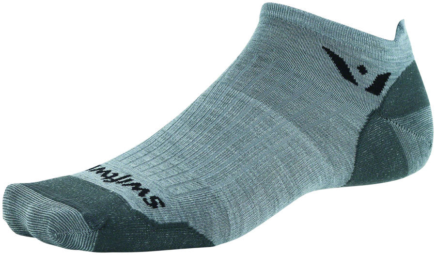 Swiftwick Pursuit Zero Ultralight Socks - No Show, Heather, Small