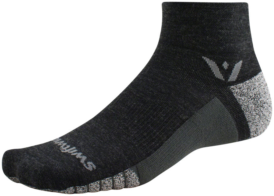 Swiftwick Flite XT Trail Two Socks - 2 inch, Coal, Medium