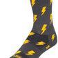 SockGuy SGX Lit Socks - 6 inch, Gray, Small/Medium