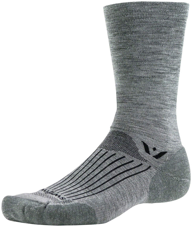 Swiftwick Pursuit Seven Wool Socks - 7 inch, Heather, Small